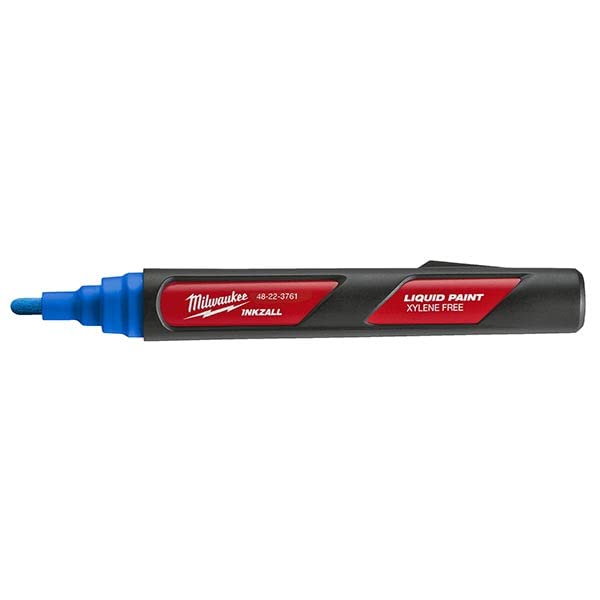 Milwaukee Blue Liquid Paint Marker