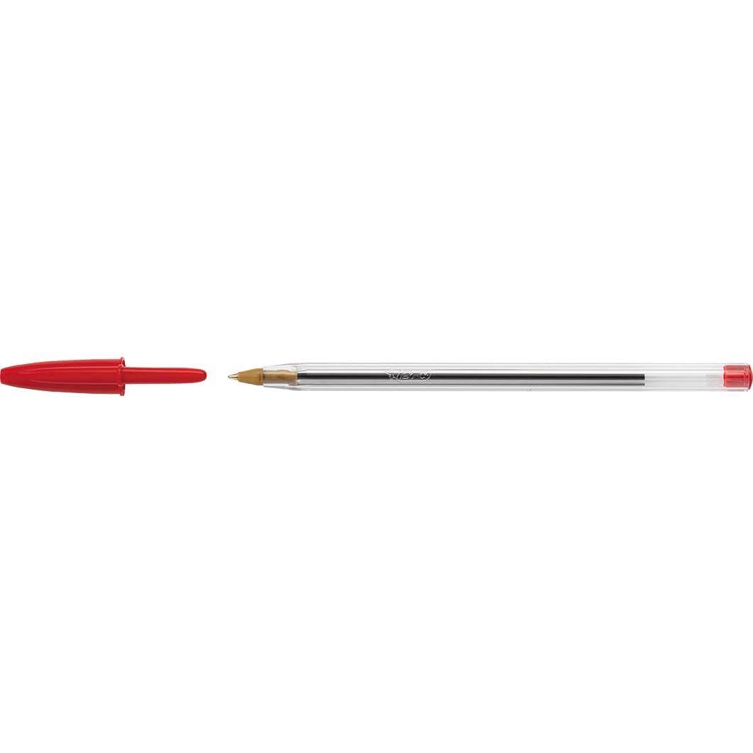 PENNA A SFERA CRISTAL ORIGINAL inchiostro rosso BIC