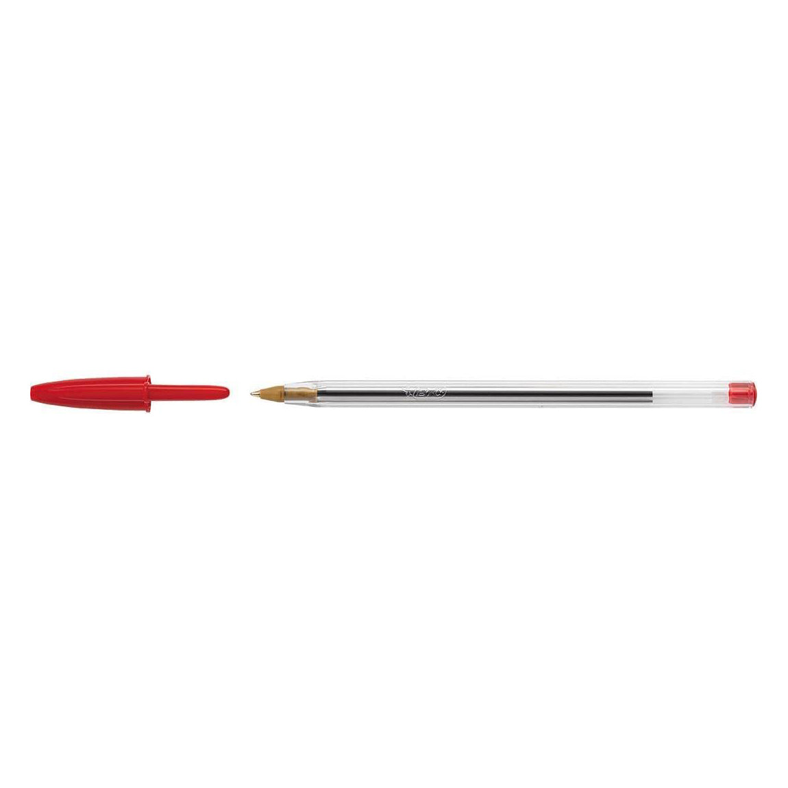 PENNA A SFERA CRISTAL ORIGINAL inchiostro rosso BIC