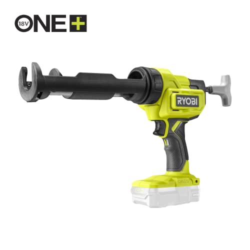 Ryobi RCG18-0 Pistola per Cartucce 18V, Batteria Non Inclusa, con Sgancio Manuale e Regolazione a 6 Velocità, Pressione fino a 225 kg / 2.225 N