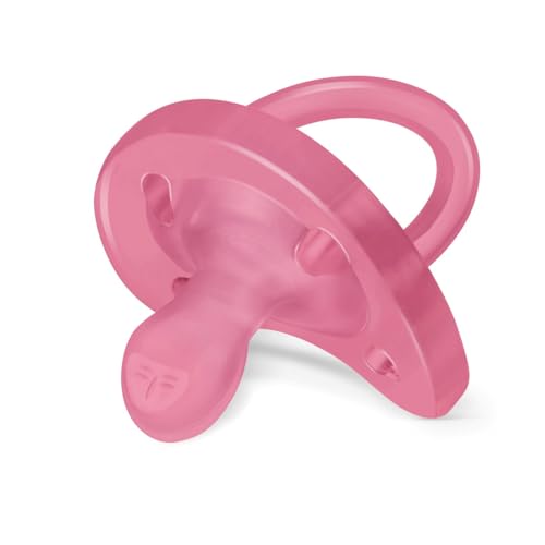 PhysioForma Ciuccio in Silicone 16 - 36 Mesi, Set di Gommotti Morbidi e Delicati, Supportano la Respirazione Fisiologica e Favoriscono il Corretto Sviluppo della Bocca, Rosa