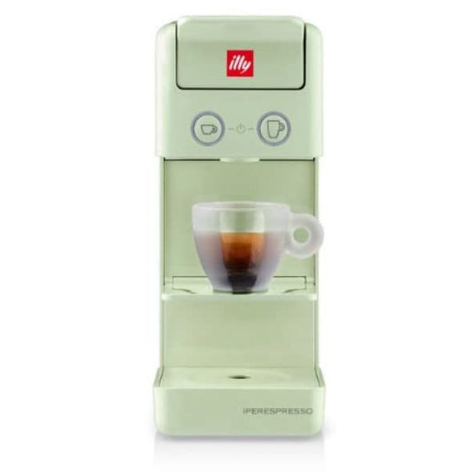 illy Iperespresso Y3.3 - Macchina Da Caffè Per Capsule, Colore Verde Chiaro