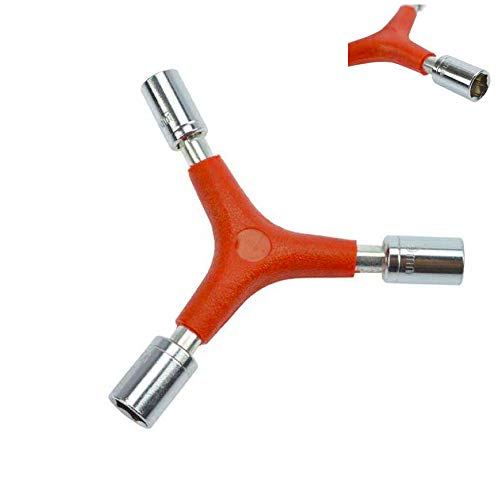 Benson 08533 Chiave 3 Bocche 11/13/14mm | Chiave esagonale Triangolare per Auto Moto Biciclette