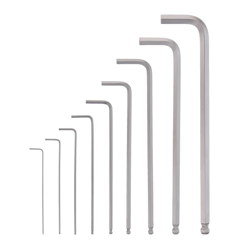Milwaukee Set di chiavi a brugola 1,5 mm - 10 mm, 9 pezzi