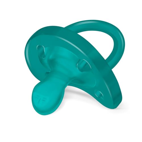 PhysioForma Ciuccio in Silicone 16 - 36 Mesi, Set di Gommotti Morbidi e Delicati, Supportano la Respirazione Fisiologica e Favoriscono il Corretto Sviluppo della Bocca, Azzurro