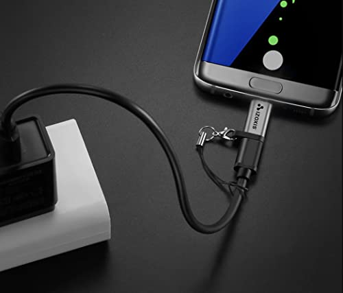 Izoxis Adattatore USB tipo C a Micro USB 2 ricarica trasferimento dati 18933
