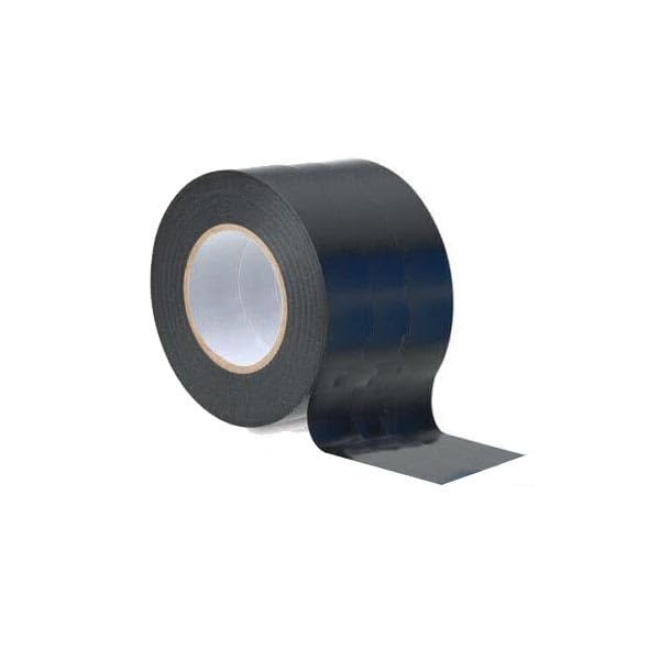Carpe Diem Shop BM Group | 4 pz, Nastro Isolante in PVC Eletrical Tape Nero Extra Large 0.15mm x 50mm x 25m