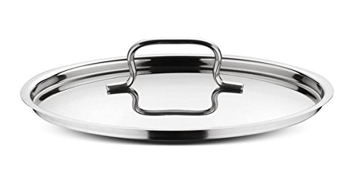 Lagostina Set of Induction, Gas and Oven Cookware in 18/10 Stainless Steel, 13 Pieces, Triple Layer Lagoseal Plus Bottom, Cookware Set with 4 Saucepans, 2 Saucepans, 4 Lids, 3 Kitchen Utensils
