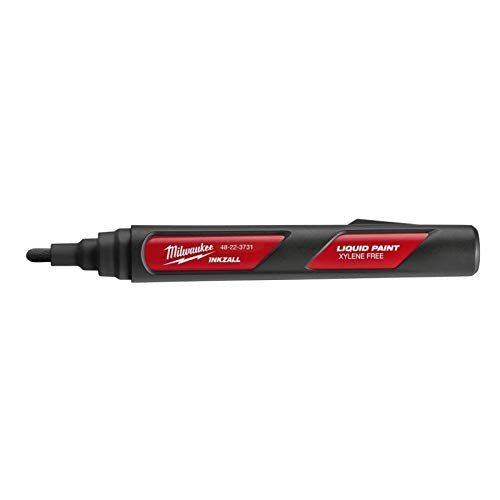 Pennarello Milwaukee Vernice liquida Nero Inkzall 48223712