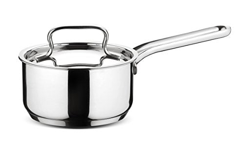 Lagostina Set of Induction, Gas and Oven Cookware in 18/10 Stainless Steel, 13 Pieces, Triple Layer Lagoseal Plus Bottom, Cookware Set with 4 Saucepans, 2 Saucepans, 4 Lids, 3 Kitchen Utensils