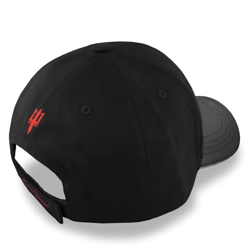 Carpe Diem Shop FUMAGAZZI | Berretto Cappello con Visiera Combo DiavolALetto” NeroRosso