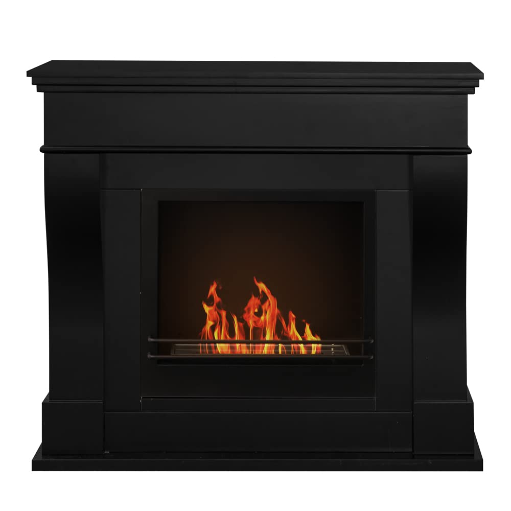 Divina Fire Camino a bioetanolo biocamino da Terra Washington Nero L111 x P43 x H99