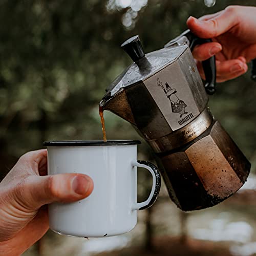 Bialetti Caffettiera 9 Tazze Moka Express Molto Grande in Allumino
