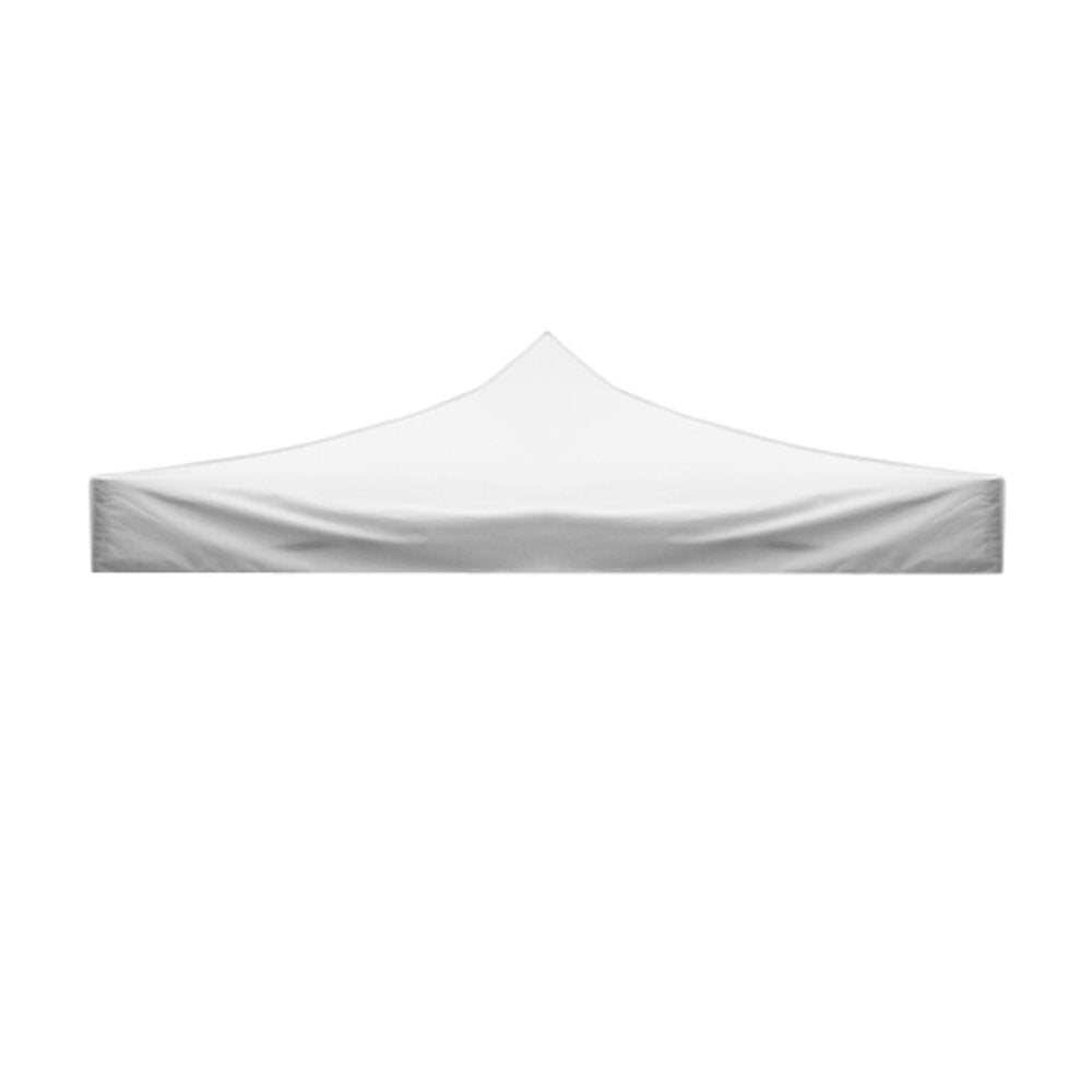DIVINA GARDEN Evergreen Telo Tetto di Ricambio per Gazebo 2x2mt Bianco Tessuto PVC Impermeabile 9009/1