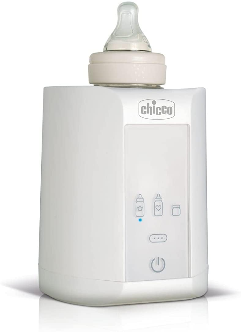 Chicco Scaldabiberon Neonato E Scalda Pappa Con Tre Programmi E Spegnimento Automatico, Bianco, 14 x 14 x 17.5 cm; 481 grammi