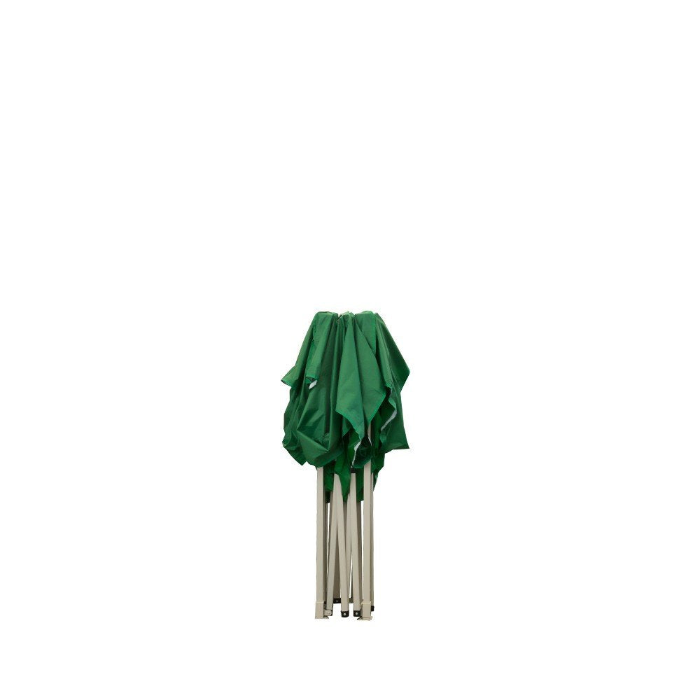 EverGreen Gazebo richiudibile 3x3 m pieghevole telo verde in PVC 100% impermeabile 9007