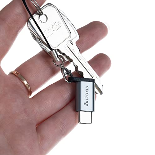 Izoxis Adattatore USB tipo C a Micro USB 2 ricarica trasferimento dati 18933
