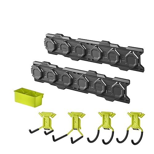 Ryobi - Complete Link installation kit, garage and workshop storage (7 pieces) - LINK system - RSLWPK-7PC