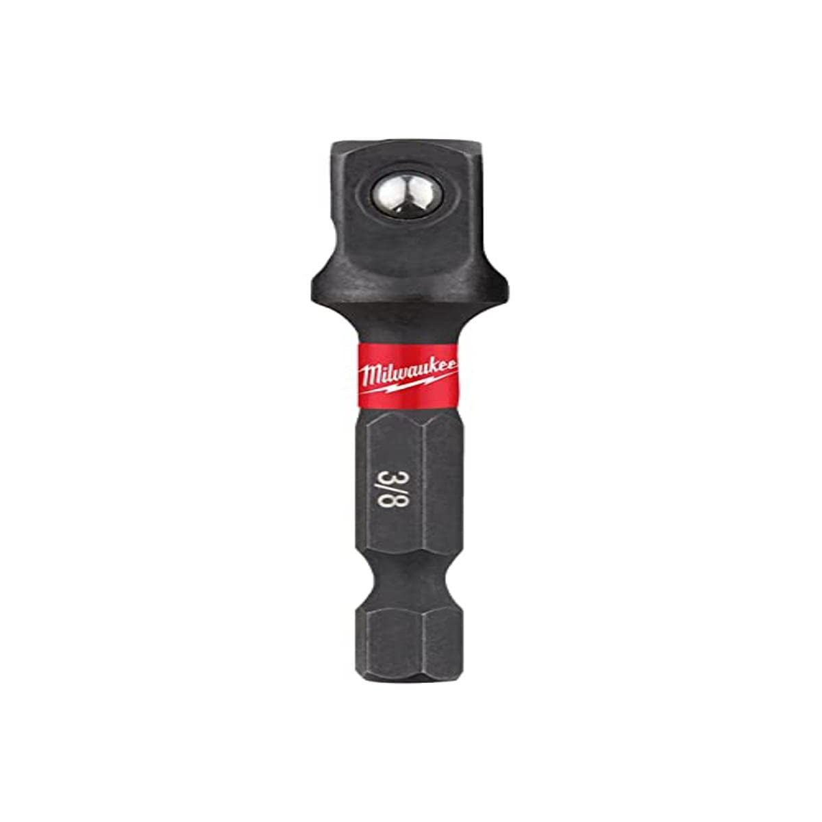 Milwaukee Shockwave 4932478054 - Adattatore da 1/4" Esagonale HEX a 3/8" Quadro