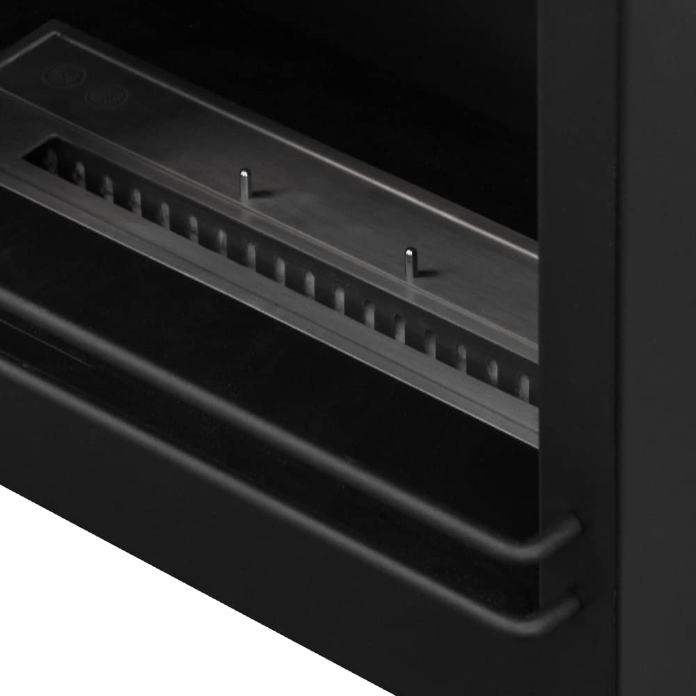 Divina Fire Camino a bioetanolo da Terra Bellini in Legno Effetto Cemento Made in Italy L96 x P35 x H96