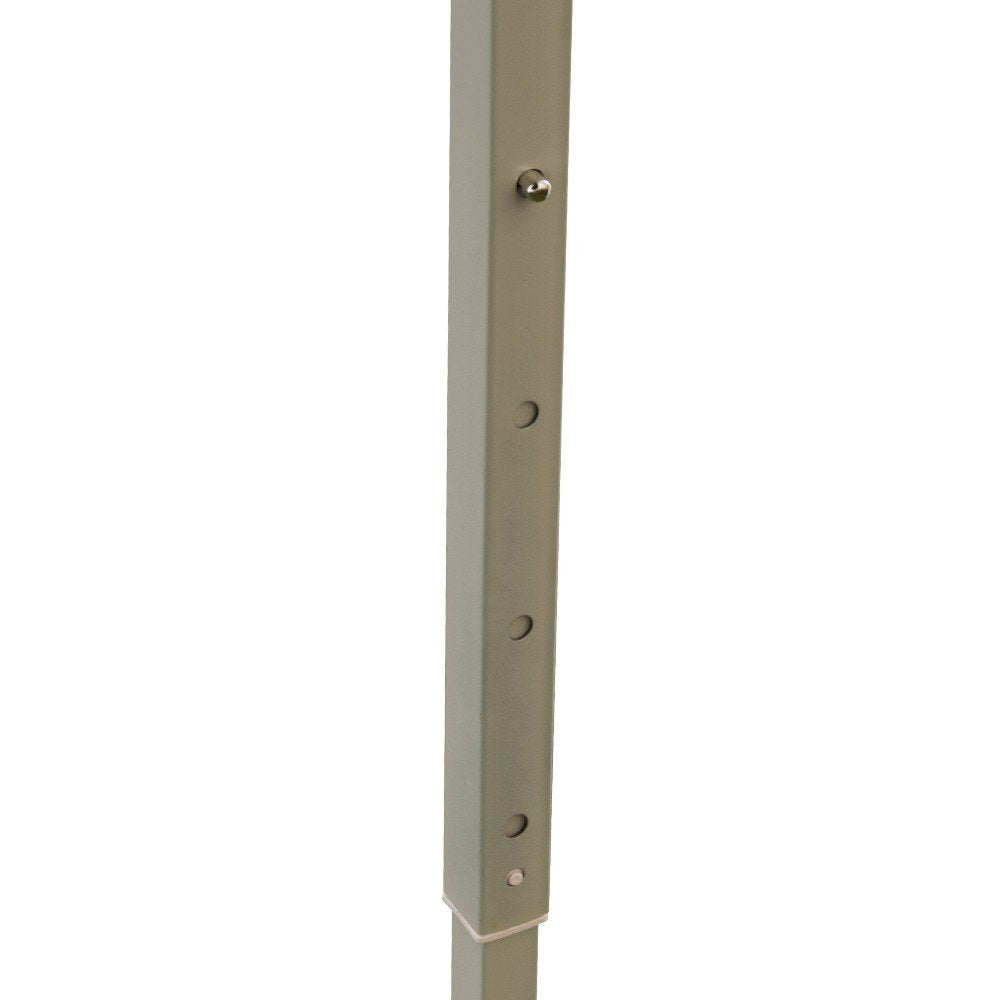 EverGreen Gazebo richiudibile 3x6 m Pieghevole Telo Bianco in PVC 100% Impermeabile 9012