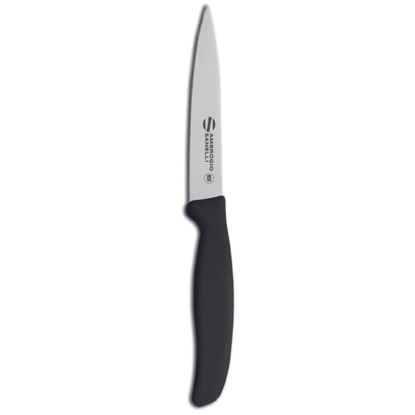 Sanelli Ambrogio, Set 3 Spelucchini, Coltelli da Cucina in Acciaio NitroB, Affilatura Laser, con Manico Ergonomico SEBS, Lavabili in Lavastoviglie, Certificati MOCA e Garantiti a Vita, Made in Italy