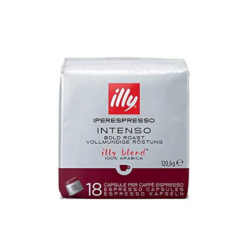 ILLY Selezione di 108 Capsule Caffè per Macchine Iperespresso | Assortimento Degustazione con 2 Confezioni Classico, 2 Confezioni Intenso, 2 Confezioni Forte