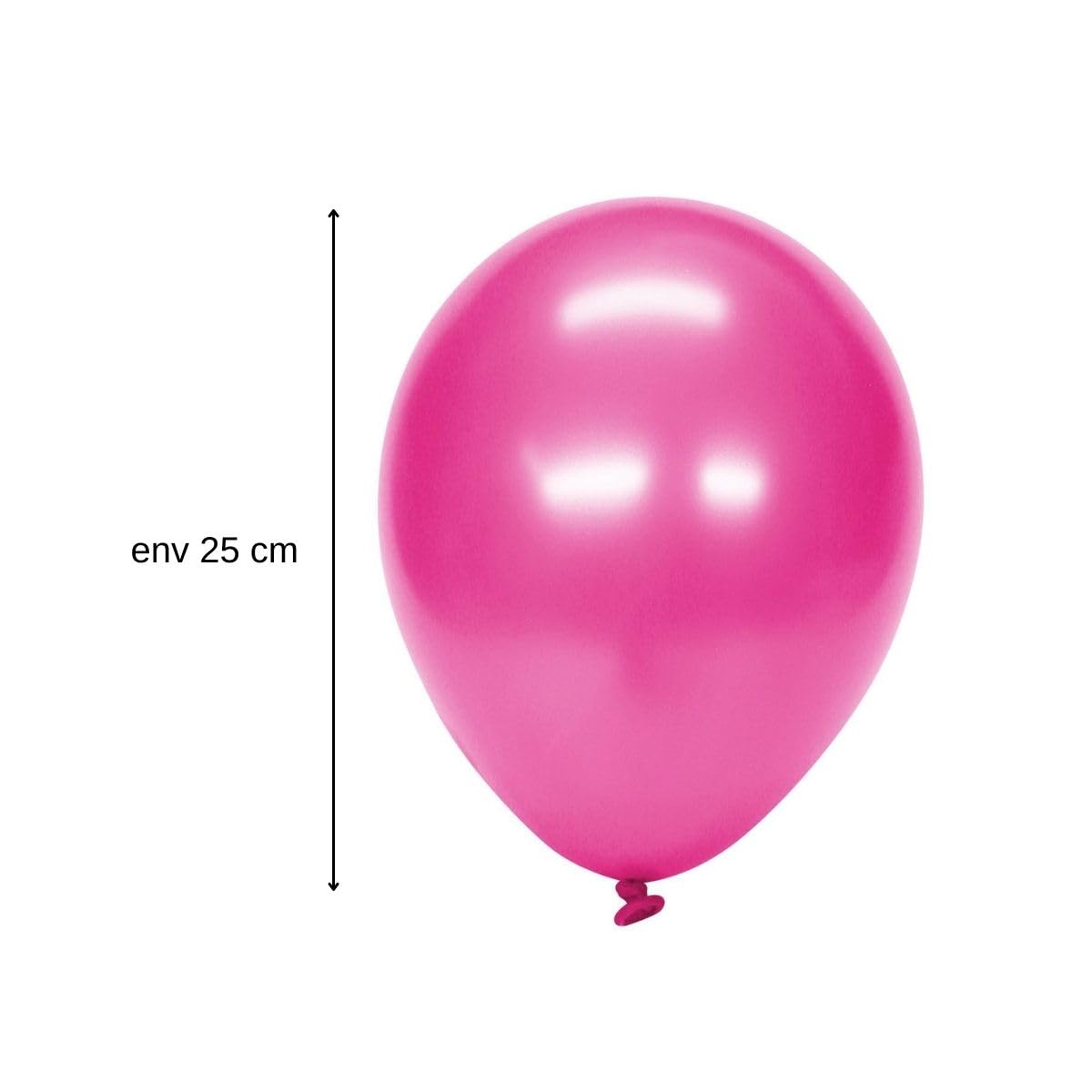 Fackelmann 15 Assorted Balloons, Plastic, Multicoloured