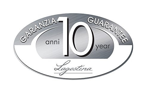 Lagostina Briosa Set per Induzione, Acciaio Inossidabile, Argento, 22 cm, 13 unità