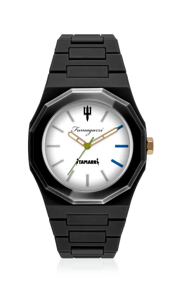 Generico FU229 Orologio da Polso Fumagazzi - Tamarri Scasso, ø 40 mm, Cinturino ABS, Movimento al Quarzo, Water Resistant 5 atm
