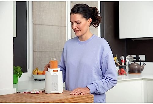 Chicco Scaldabiberon Neonato E Scalda Pappa Con Tre Programmi E Spegnimento Automatico, Bianco, 14 x 14 x 17.5 cm; 481 grammi