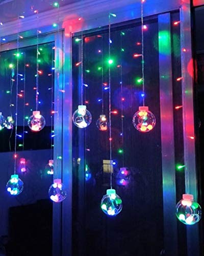 108 LED light chain light curtain Christmas ball 11345 brand Iso Trade