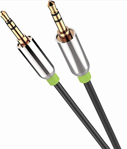 Cavo Audio Jack iPure Alta Qualità 1 Metro Placcato in Oro