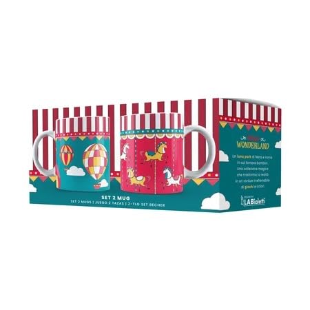 Bialetti Set di 2 tazze Mug Winter Wonderland 300 ml - Marca EAN: 8006363075169