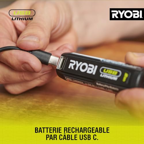 RYOBI RHC4-120G Coupeur à chaud pour polystyrène rechargeable avec batterie 4V