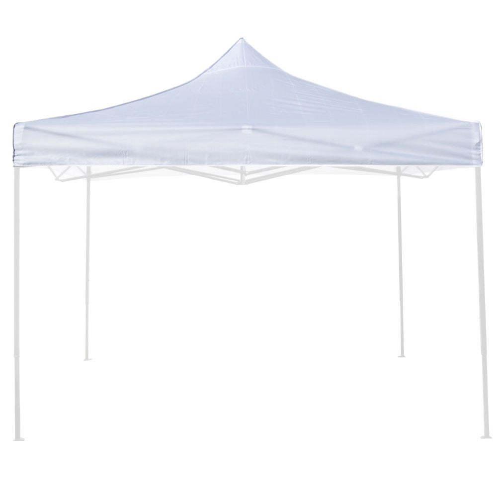 DIVINA GARDEN Evergreen Telo Tetto di Ricambio per Gazebo 2x2mt Bianco Tessuto PVC Impermeabile 9009/1