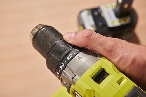 Ryobi RPD18BL2-0, Trapano a Percussione 18V ONE+ Brushless, Trapano con Mandrino Autoserrante 13mm, 3 Modalità di Lavoro, 2 Tipologie di Velocità, Compatto e Leggero, Luce LED, Batteria non Inclusa