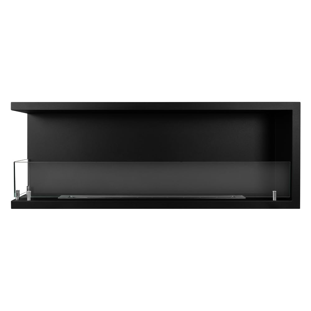 Divina Fire Camino a bioetanolo da Incasso ad Angolo biocamino angolare 120x45 SUTRI 120 SX