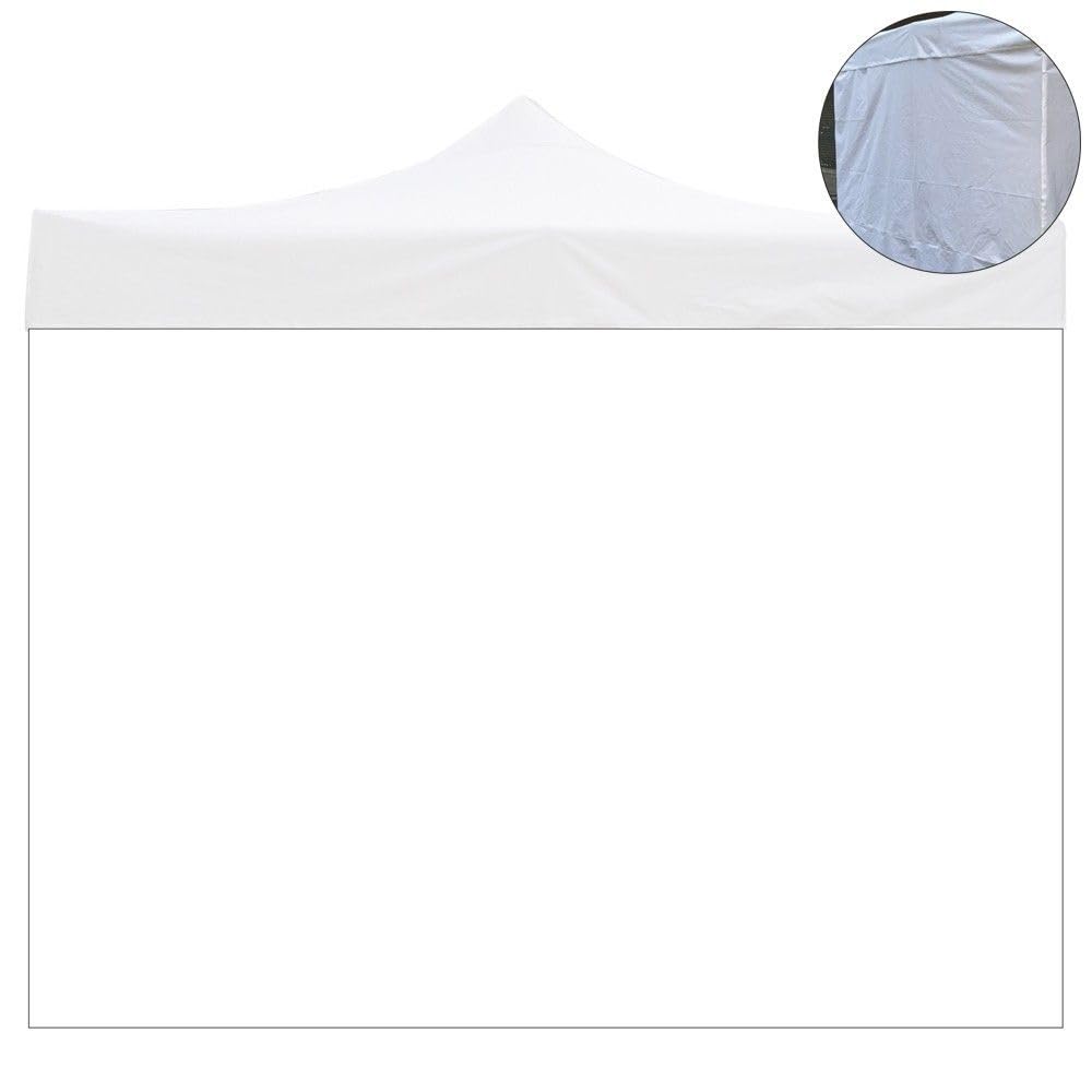 EverGreen Telo laterale 4,5x2mt PVC bianco ricambio per gazebo 3x4,5mt 9011/2