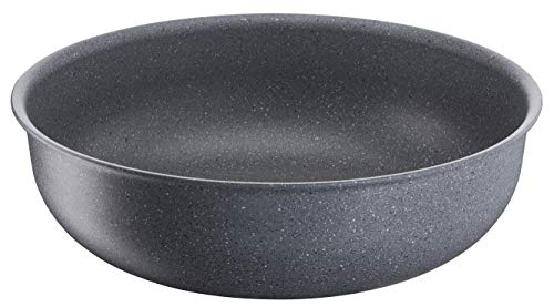 Lagostina Set di Pentole e Padelle Antiaderenti in Alluminio per Induzione, Gas e Forno, 10 Pezzi, Batteria con Casseruola Fonda, Padella, Tegame, Wok, 4 Coperchi, 2 Manici Amovibili