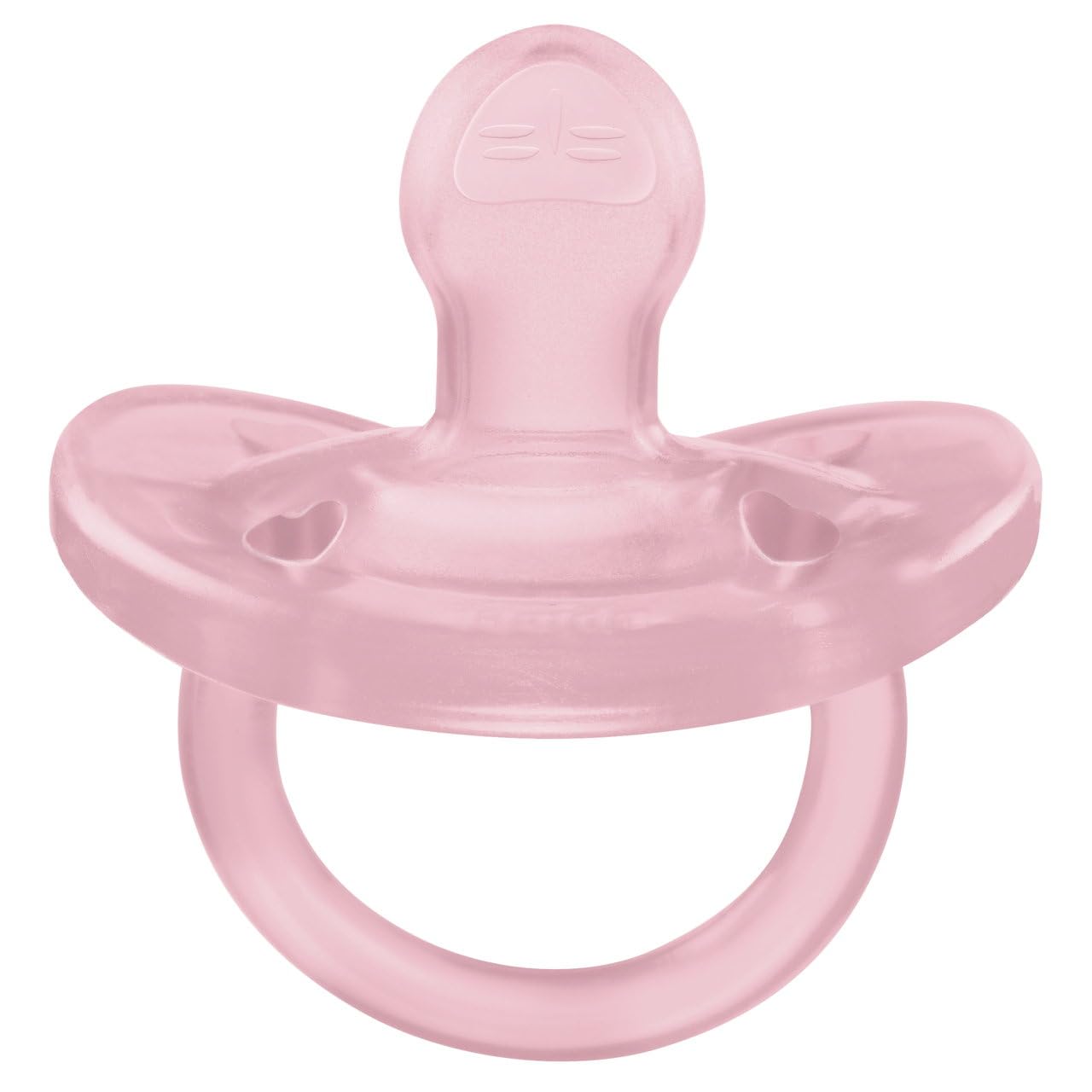 Chicco PhysioForma Ciuccio in Silicone 6 - 16 Mesi, Set di Gommotti Morbidi e Delicati, Supportano la Respirazione Fisiologica e Favoriscono il Corretto Sviluppo della Bocca, Rosa