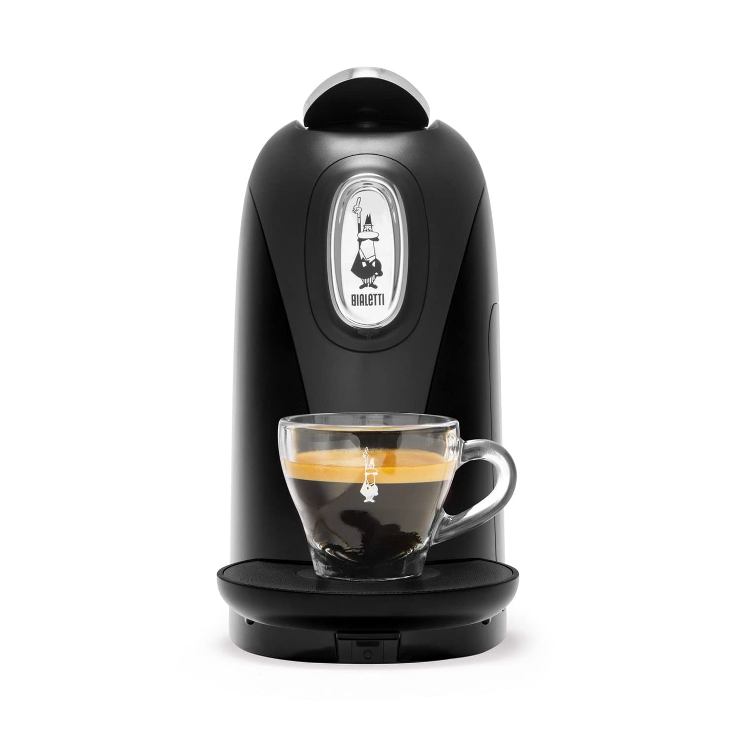 Bialetti Mignon, Espresso Coffee Machine including 32 Capsules, Works exclusively with Bialetti Capsules, Black