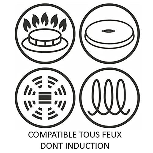 Lagostina Sfiziosa Set di Pentole Induzione, Gas e Forno in Acciaio Inox 18/10, 24 Pezzi, Fondo Lagoseal Plus, con 5 Casseruole, 3 Pentole, Bollilatte, 8 Coperchi, 7 Utensili Cucina