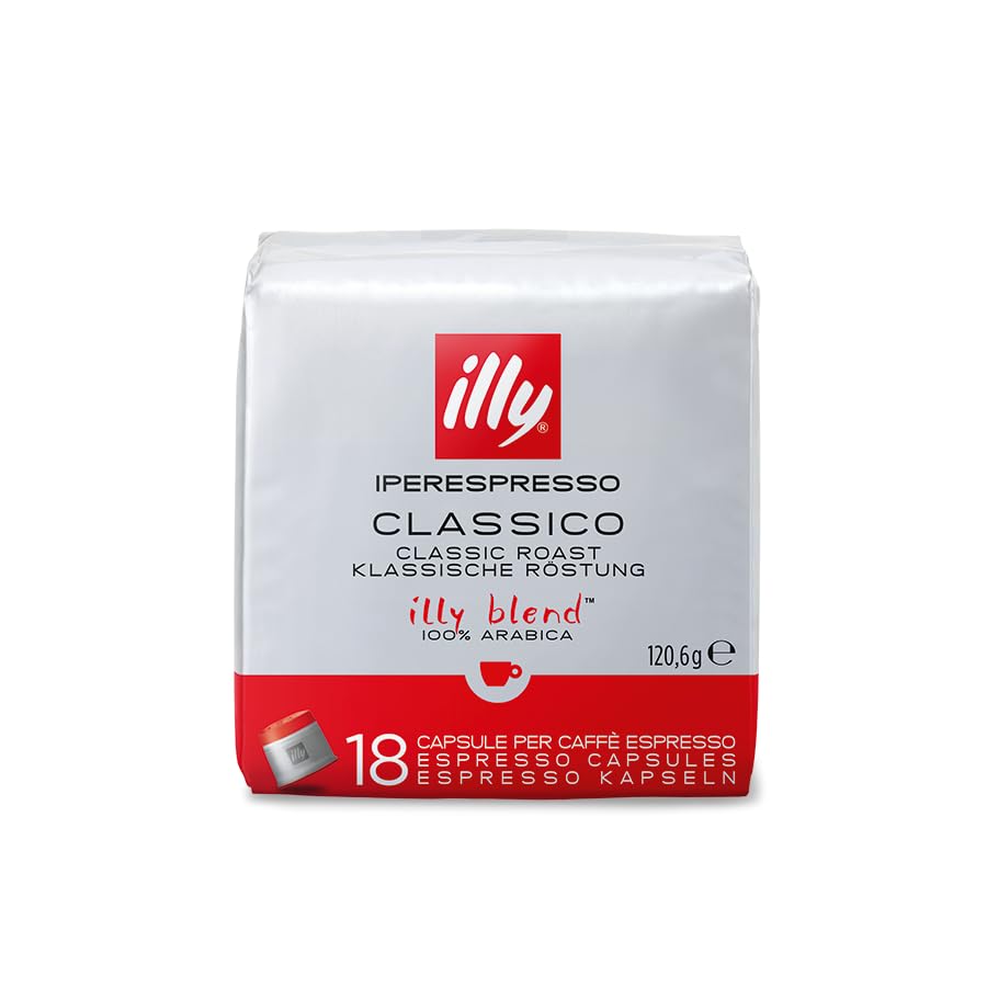 ILLY Selezione di 108 Capsule Caffè per Macchine Iperespresso | Assortimento Degustazione con 2 Confezioni Classico, 2 Confezioni Intenso, 2 Confezioni Forte