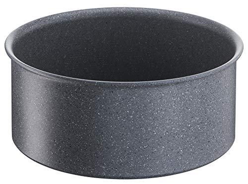 Lagostina Set di Pentole e Padelle Antiaderenti in Alluminio per Induzione, Gas e Forno, 10 Pezzi, Batteria con Casseruola Fonda, Padella, Tegame, Wok, 4 Coperchi, 2 Manici Amovibili