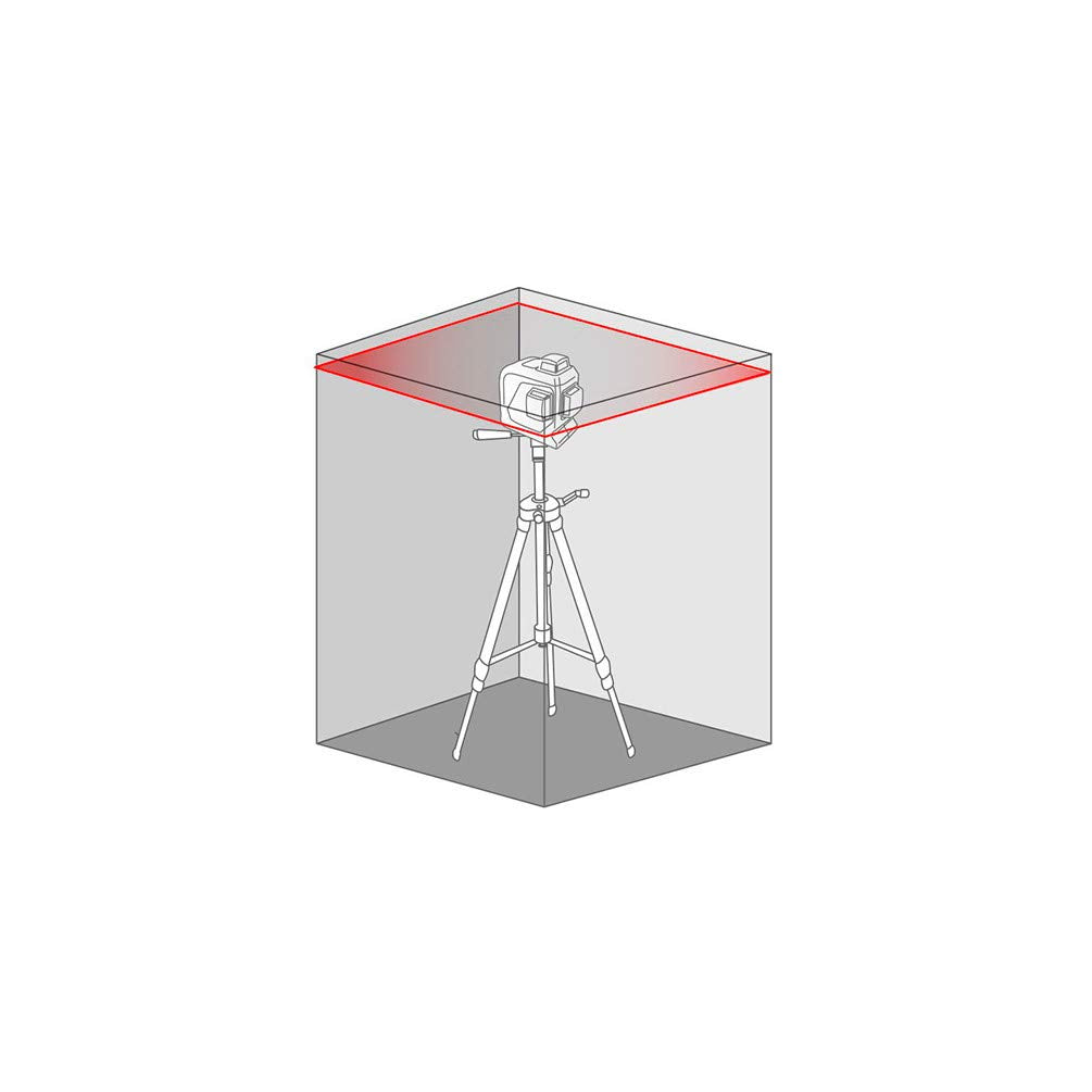 LASER METRICA 3D 360 GRADI RAGGIO ROSSO 61400