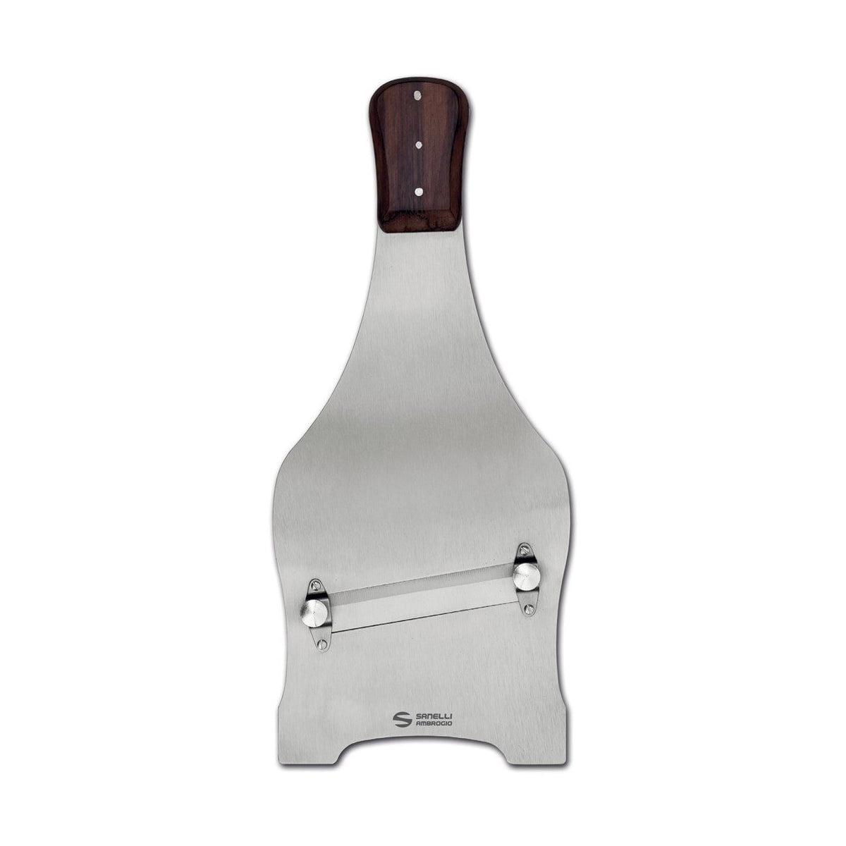 Sanelli Ambrogio - Linea Affettatartufi - Affettatartufi Inox Grande. Regolatore di qualità per un taglio preciso. Lama liscia, Acciaio Inox