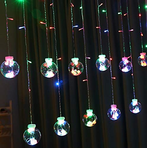 108 LED light chain light curtain Christmas ball 11345 brand Iso Trade