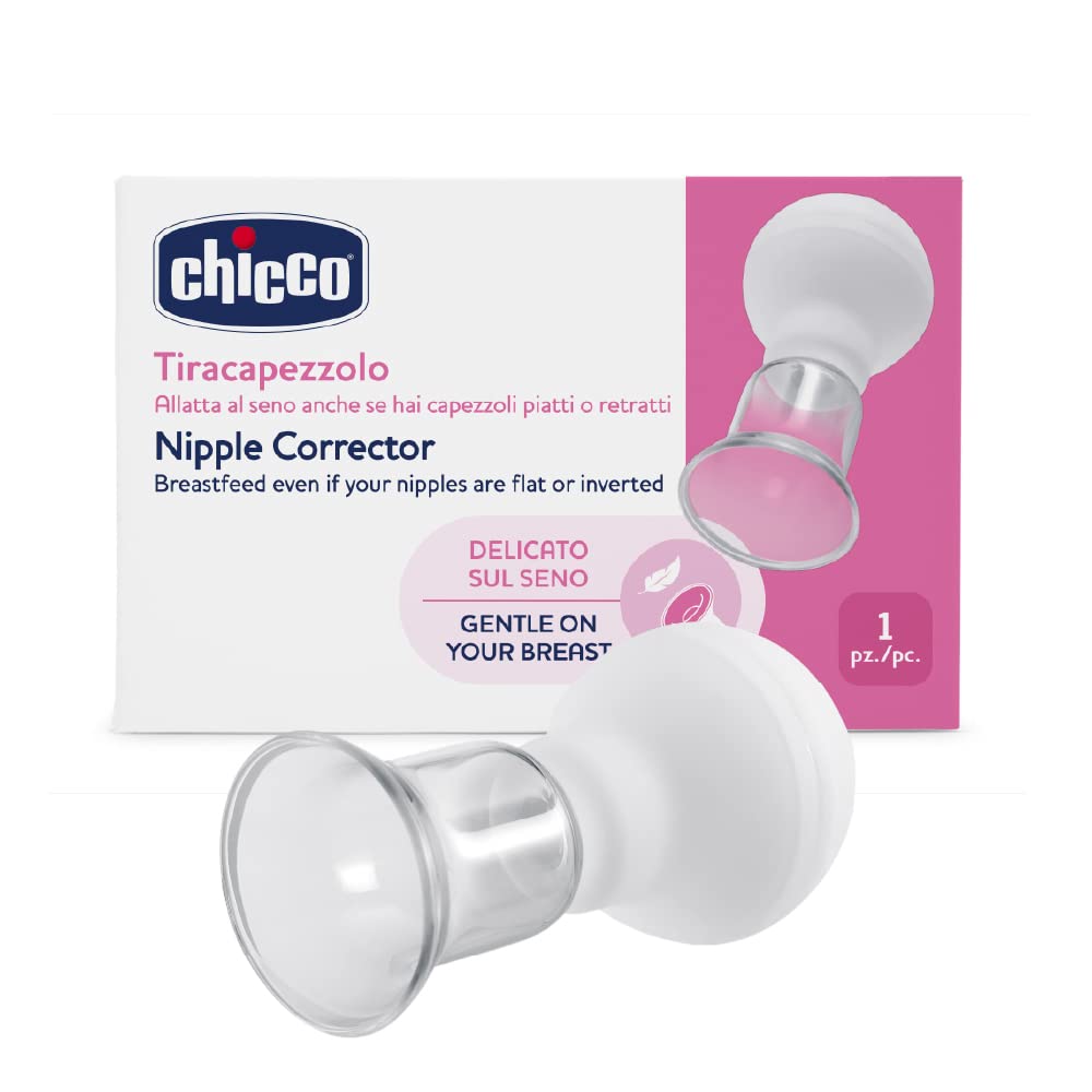 CHICCO Tiracapezzolo per Capezzoli Piatti | Favorisce l'allattamento al Seno
