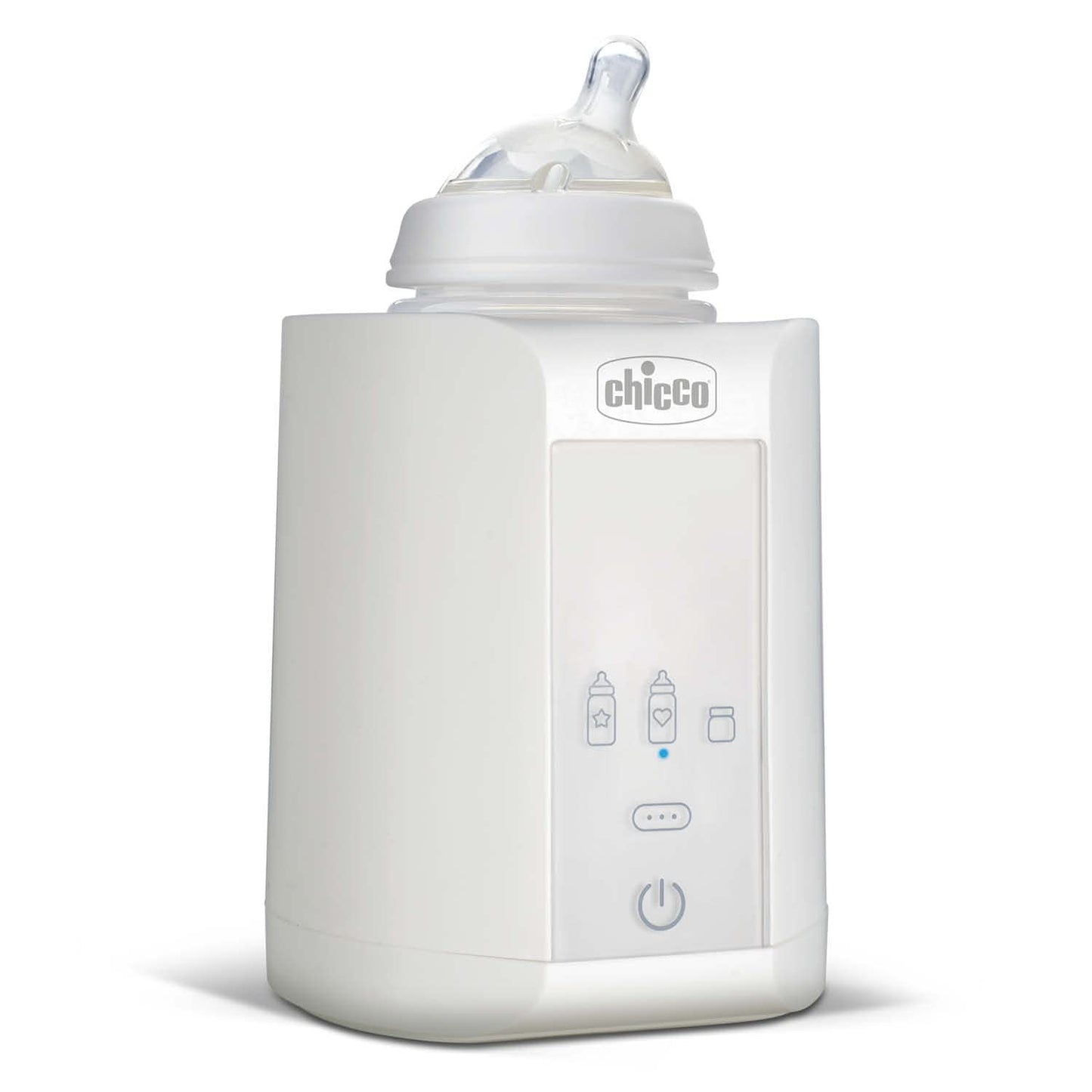 Chicco Scaldabiberon Neonato E Scalda Pappa Con Tre Programmi E Spegnimento Automatico, Bianco, 14 x 14 x 17.5 cm; 481 grammi